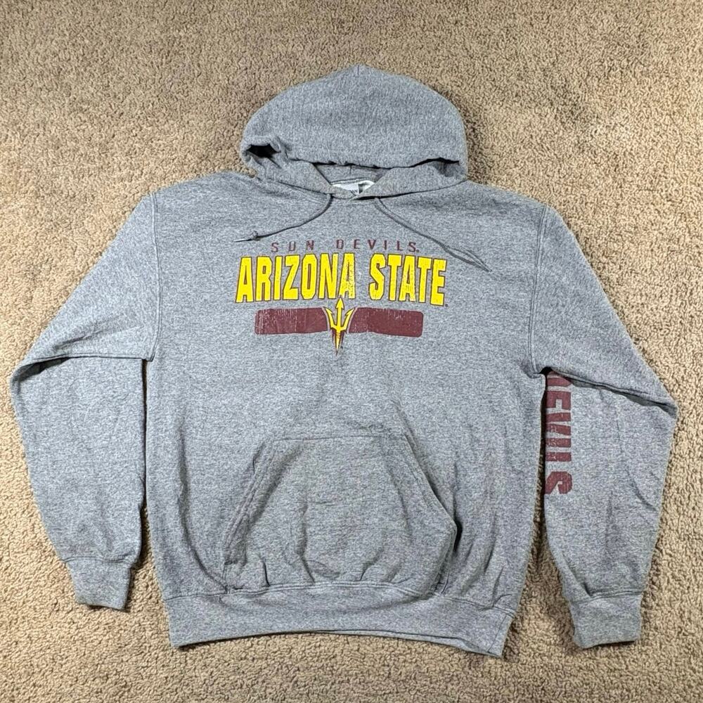 Arizona State Sun Devils Sweatshirt Hoodie‎ Mens Size Medium NCAA College Team
